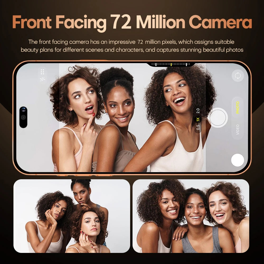 HOT  i17 Pro max 2026 New High Quality original intelligent 4G 5G dual card dual standby system global version 8000mAh battery