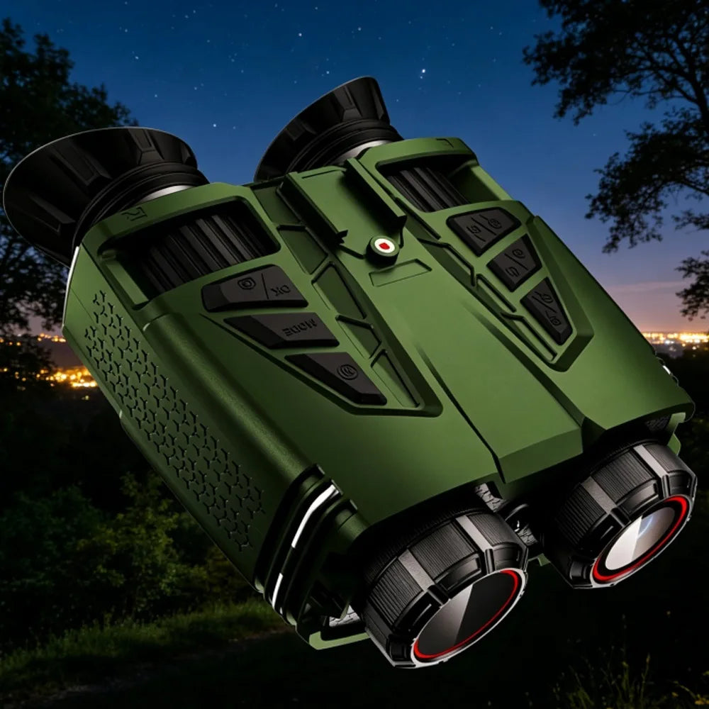 NVC800 4K UHD Infrared Head-Mounted Digital Telescope Camera With WiFi Night Vision 16X Zoom Binoculars For Hunting And Camping