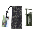7 of 12 Essential CBRN Survival Items - MUST HAVE: Portable Water Purifier Filter Camping Outdoor Emergency Disaster Relief Survival Gear Compact Treatment Device
