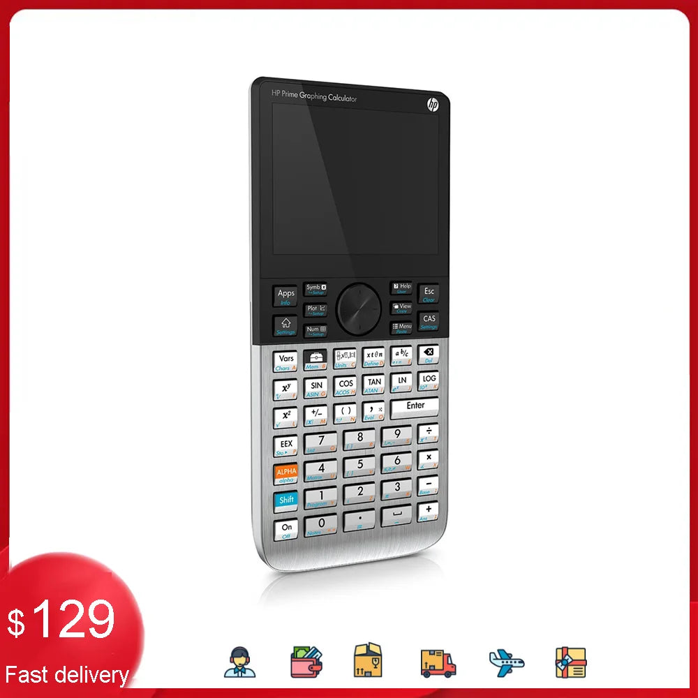 NEW Graphing Calculator A good learning assistant to improve learning efficiency V1 / V2 3.5-inch Touch Color Screen for HP