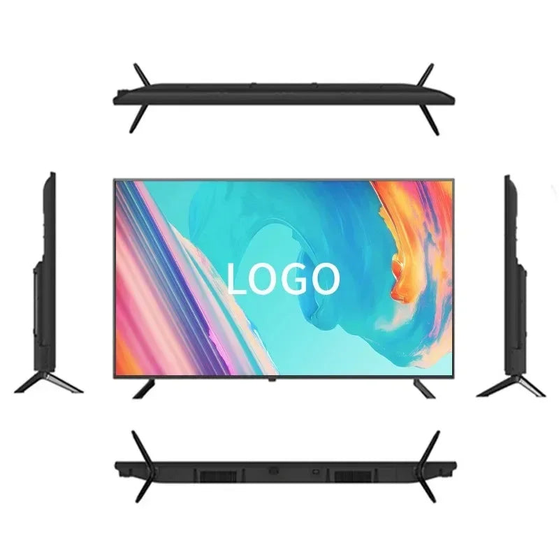 32 Inch Android Smart TV 1080P Full HD LED LCD Television WiFi HDMI USB AV Global Voltage 100-240V Ultra Thin Home Hotel TV