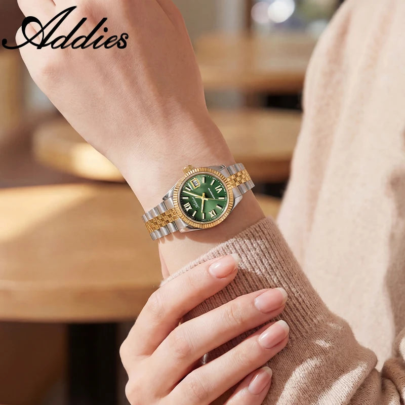 ADDIES 28mm Woman's Watches BGW9 Super Luminous Sapphire Mirror 5Bar Waterproof Diving Elegant Quartz Watch For Women AW25901