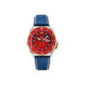 SEIKO Mechanical Movement Leather Strap Watch Men's Watches Red Watch Dial SRPF62K1