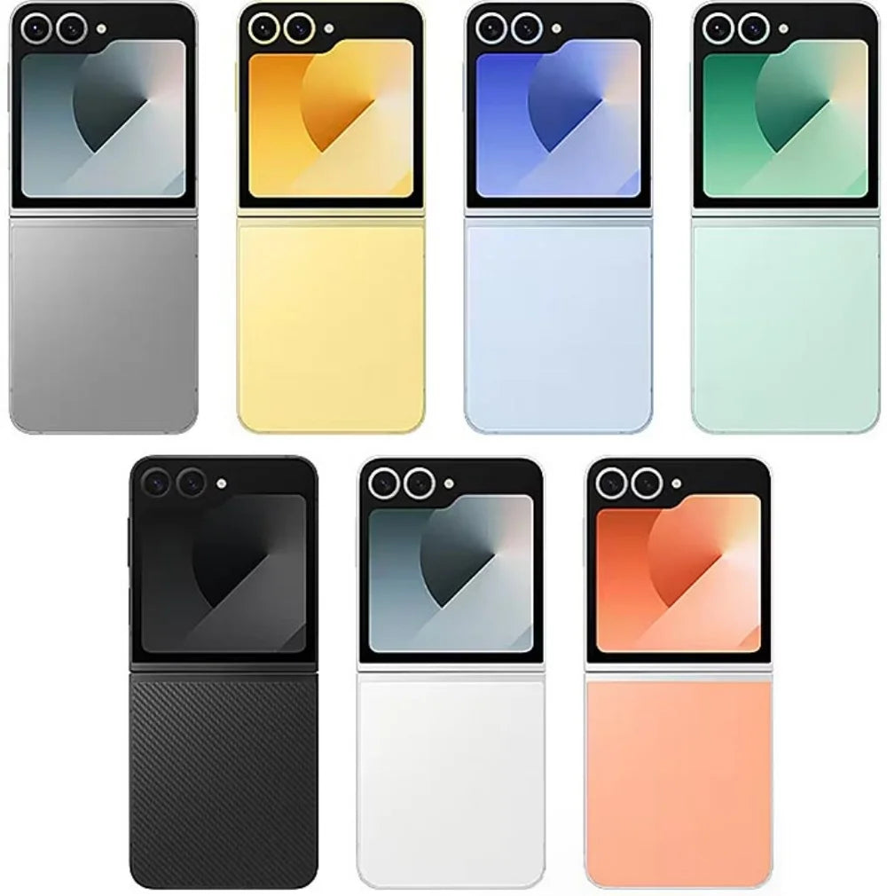 Samsung Galaxy Z Flip 6 5G F741B F741U1 F741N 256/512GB ROM 12GB RAM 6.7" NFC Snapdragon Foldable Original Unlocked Cell Phone