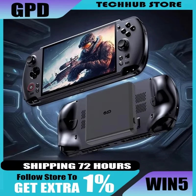 GPD WIN 5 Mini Game Machine PC AMD Ryzen AI Max 395 Processor 7-inch 120Hz 32GB/64GB/128GB LPDDR5 8000MTs Handheld Game Players