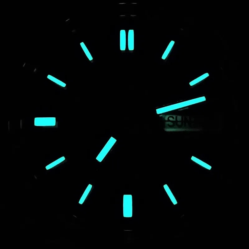 SEIKO 5 SNXS77J1 Automatic Mechanical Wristwatch 37mm Blue Dial Stainless Steel 30m WR Luminous Hands Day-Date Casual Daily Wear