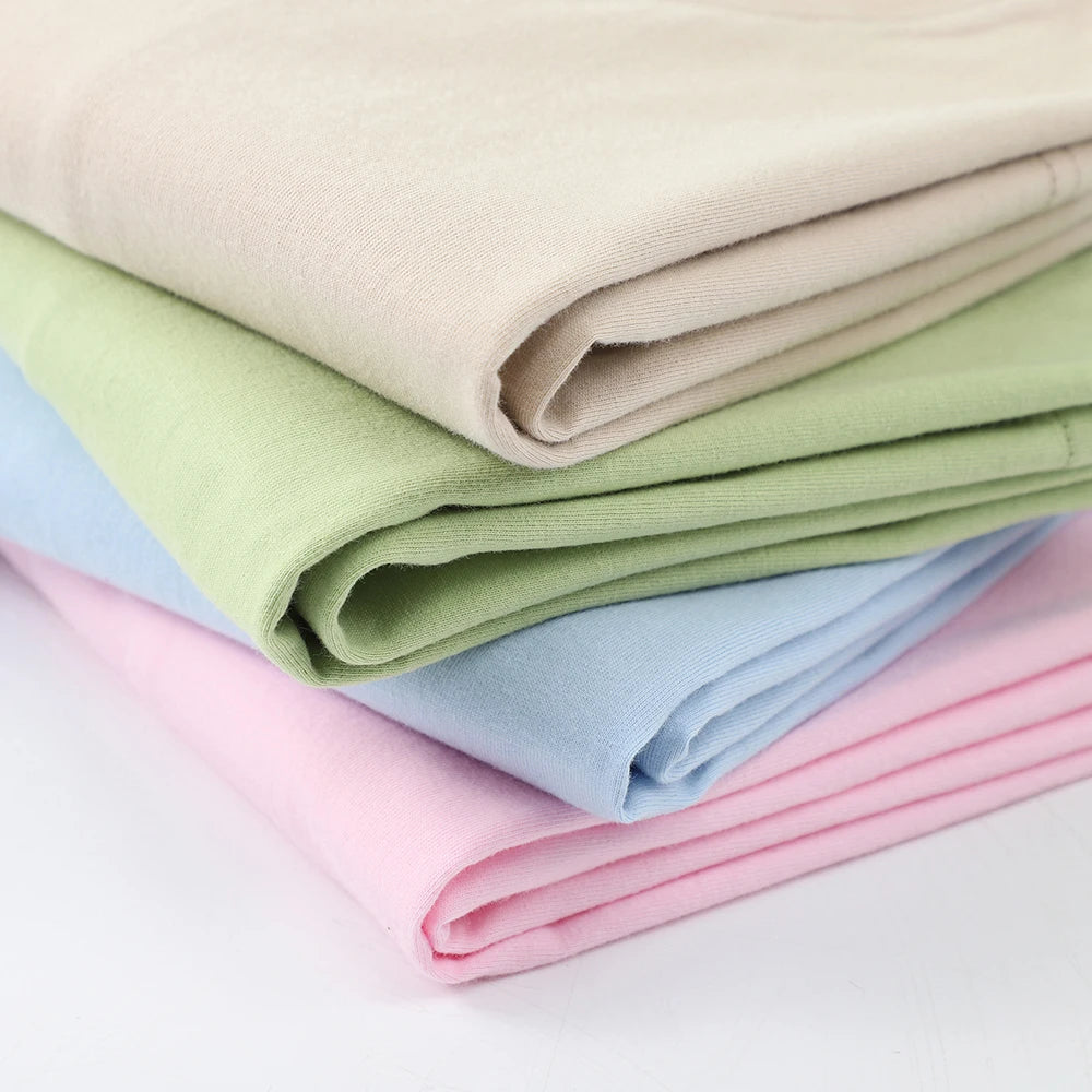 100% Cotton Solid T-Shirts Men & Women Short Sleeve Fashion Brand Trend Casual Soft Clothing Tees - Pack of 6 | Summer Tops