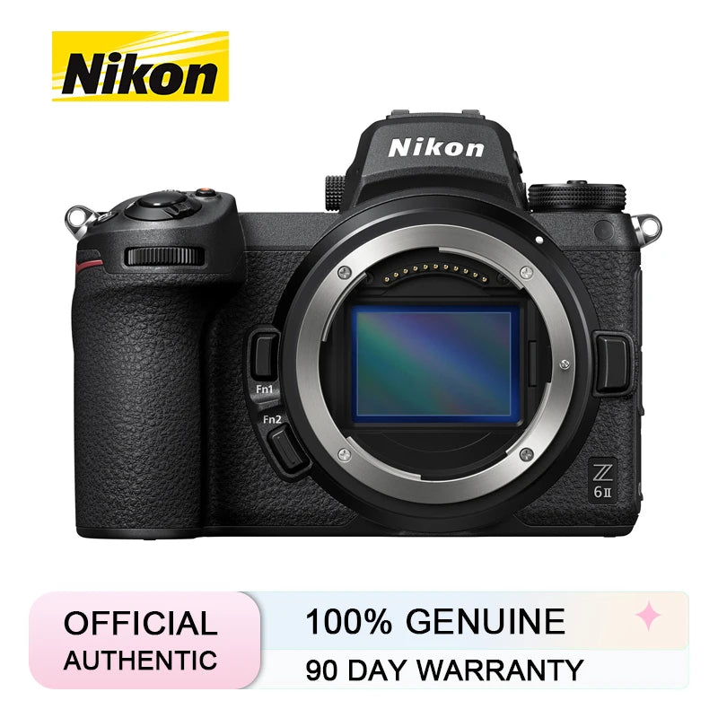 【NEW】Nikon Mirrorless Camera Z6II Full-Frame Digital Camera 24.5MP 4K UHD Video Camera for Photography & Vlogging
