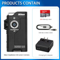 Nikon KeyMission 80 Mini Digital Camera VR stabilization 12MP Portable Dual Camera Outdoor Cycling and Adventure Sports Camera