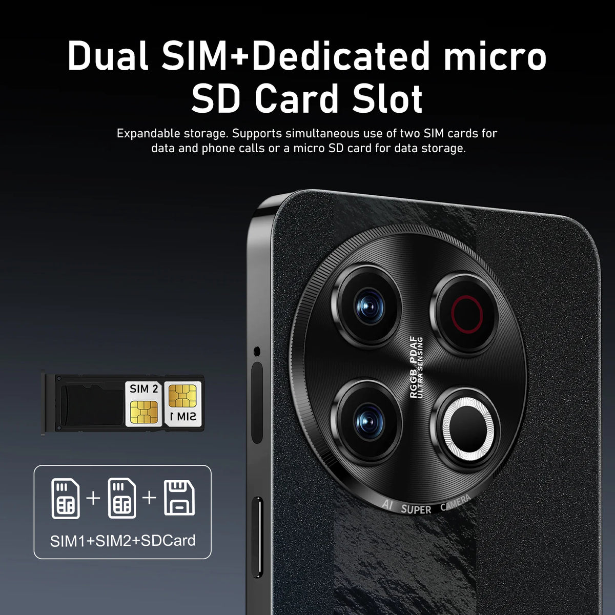 2026 New High Quality Spark 40 Pro original intelligent WiFi dual card dual standby system global version 7800mAh battery