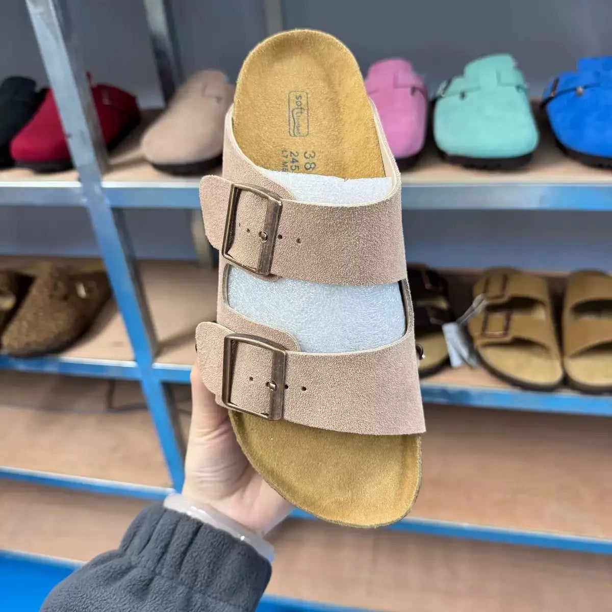 Fashionable modern men's and women's sandals are comfortable and versatile for summer, beach, and outdoor use