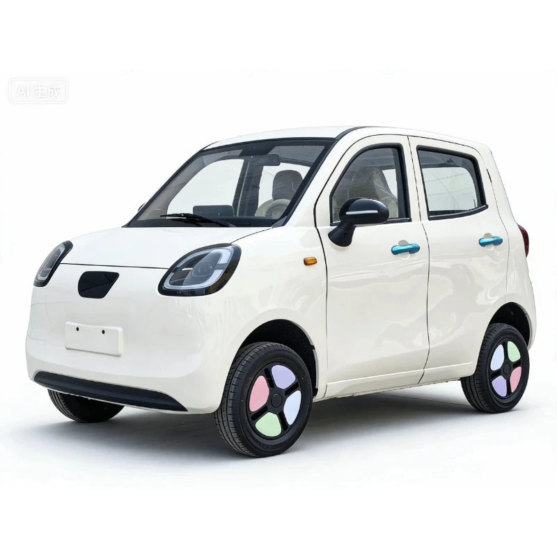 Electric Four-wheel Family Women New Energy Adult Air Conditioner Transportation Battery Car Upgraded To Oil and Electricity