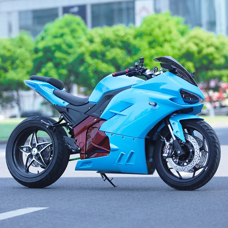 Road Bicycle Bike Scooter Sports 2000w 3000w Adult Motorcycles Max Chain Magnet Oem Belt Motor Power Electric Motorcycle