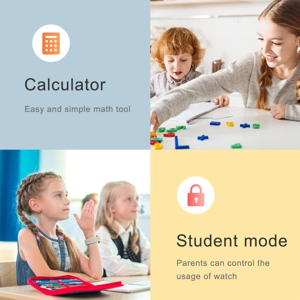 2025 VK26 4G Children Smartwatch With HD Camera SOS WIFI GPS Positioning Location SIM Card Call Kids Smart Watch Boys Girl Gift
