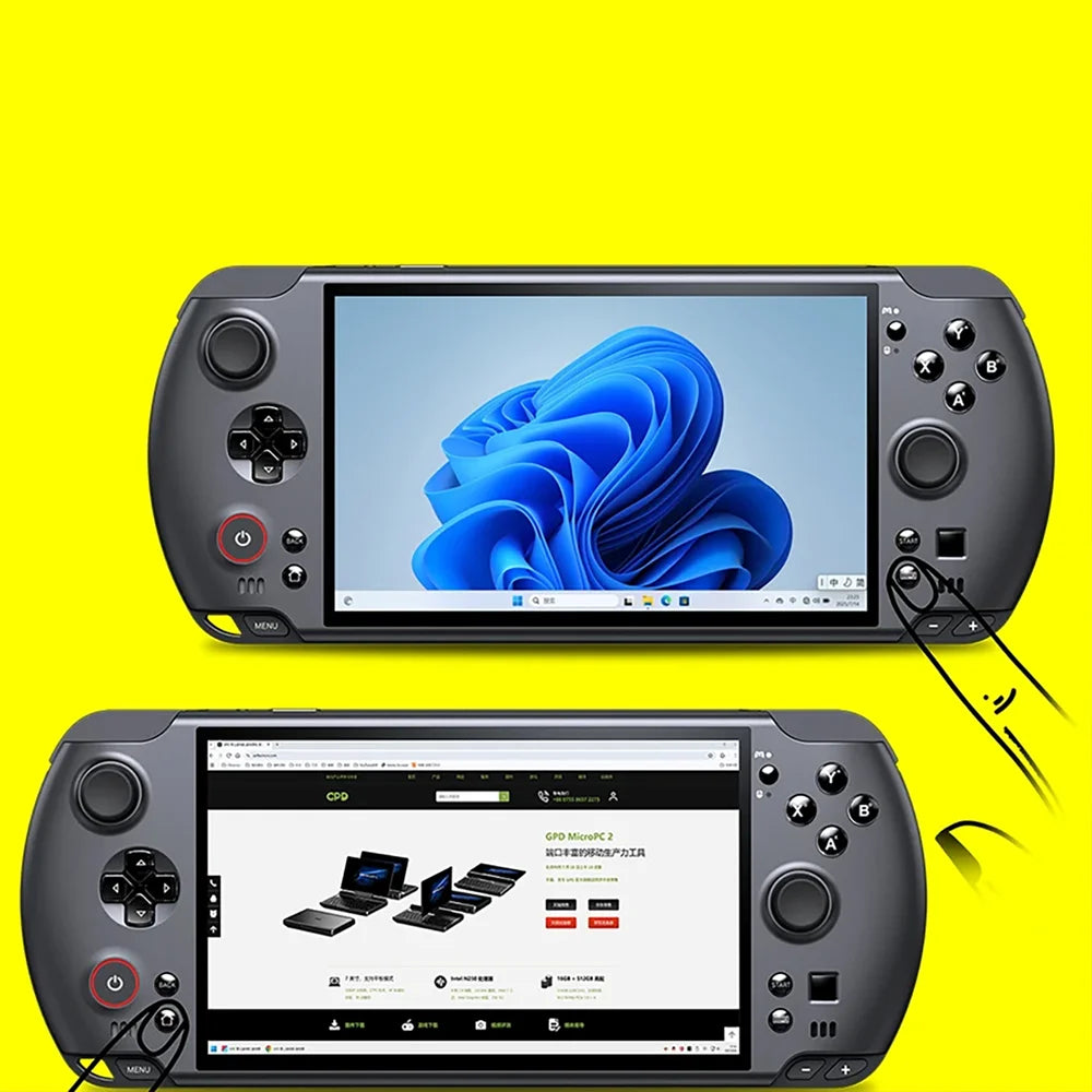 GPD WIN 5 Mini Game Machine PC AMD Ryzen AI Max 395 Processor 7-inch 120Hz 32GB/64GB/128GB LPDDR5 8000MTs Handheld Game Players
