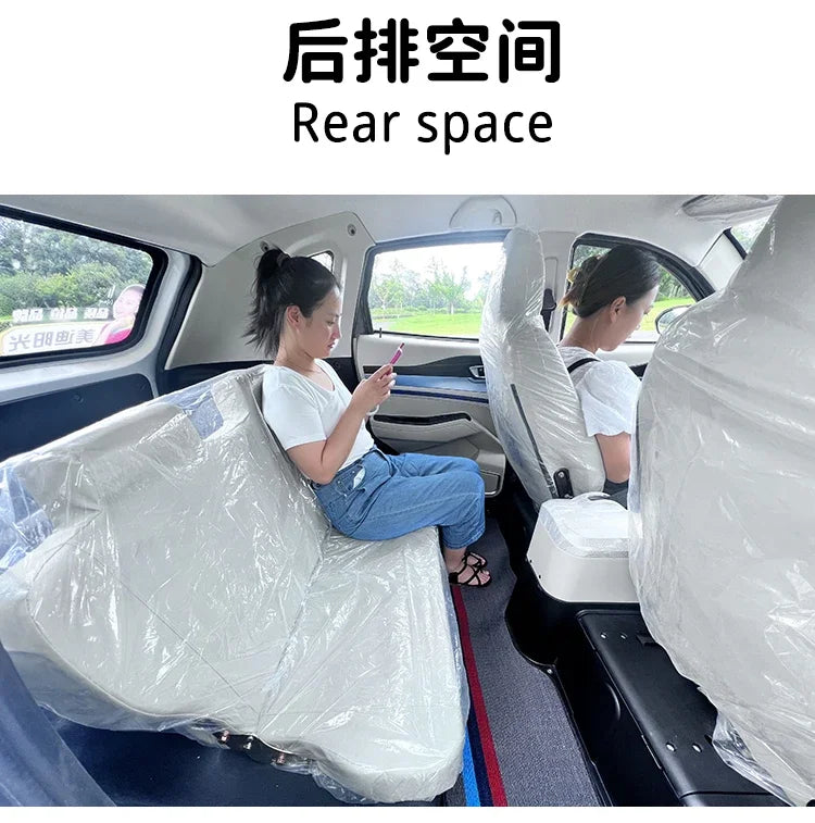 Four-wheeled electric vehicle, household transportation, dual-purpose fully enclosed adult four-wheeled electric vehicle