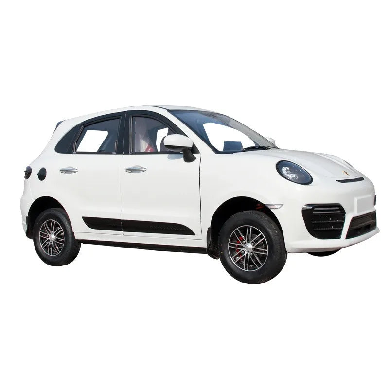 New energy four-wheeled electric vehicle women's household electric car small oil-electric adult transportation car battery car