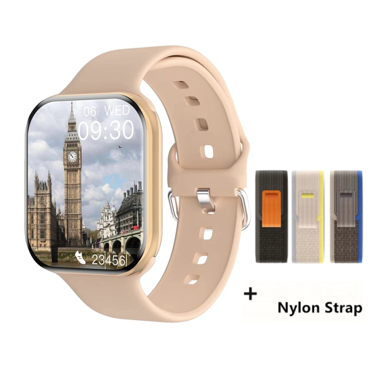 2026 Series 10 Watch 10 GPS Smart Watch Memory Music Video Bluetooth Call Heart Rate Waterproof NFC Smartwatch For Apple Android
