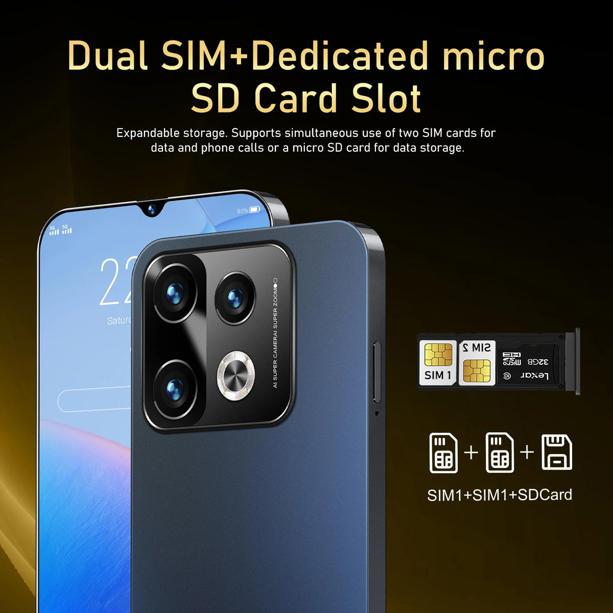 2026 New High Quality Note 50 Pro Original Intelligent 4G 5G Dual Card Dual Standby System Global Version 6800mAh Battery