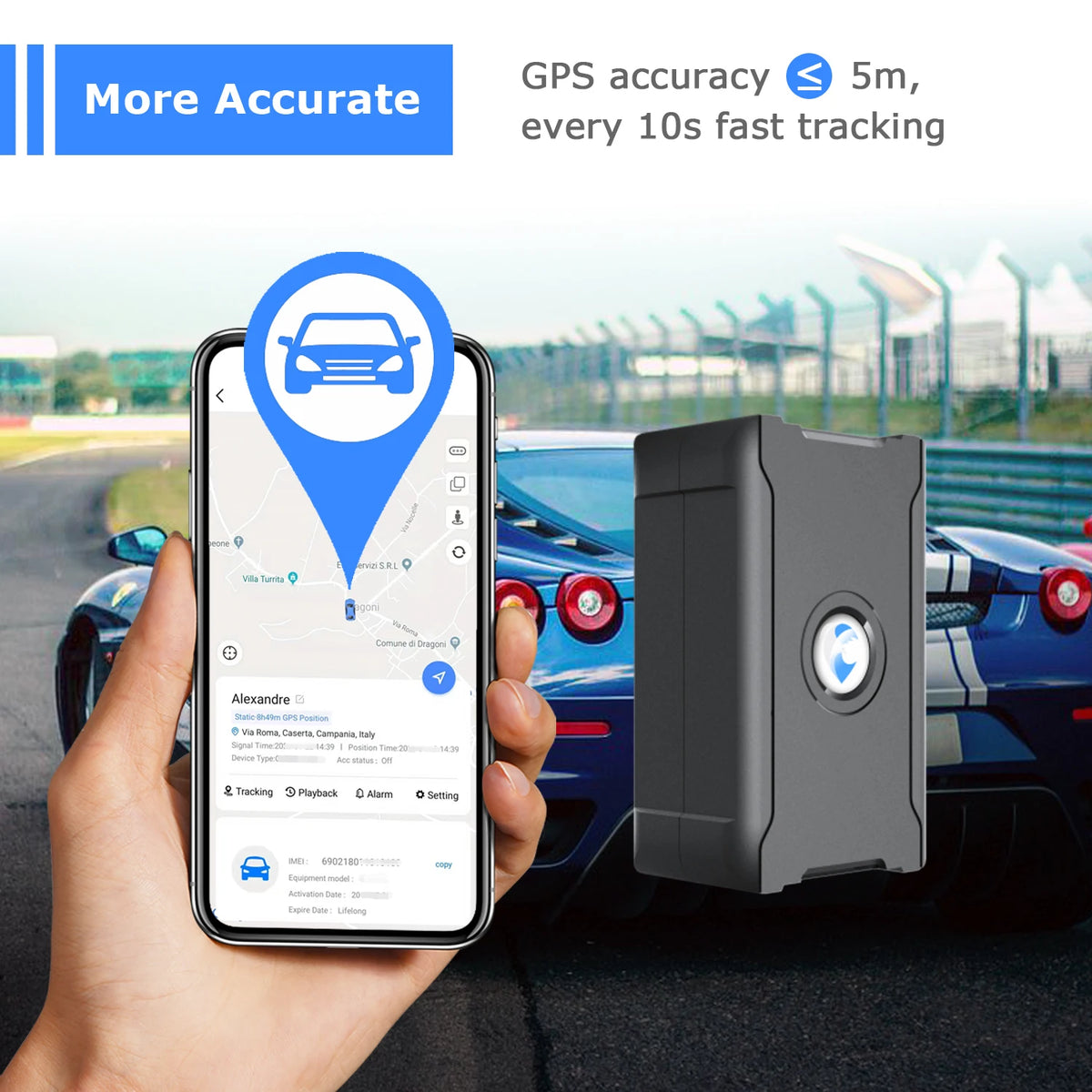 Satellite (GPS) Vehicle Tracking Device, No SIM