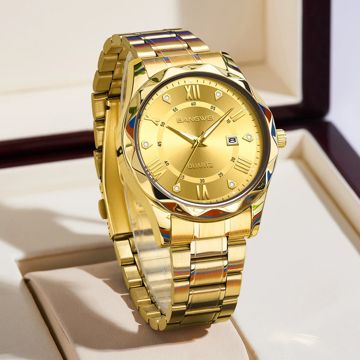 LIGE Elegant Classic Quartz Women's Watches Fashion Creative Diamond Design Top Luxury Waterproof Luminous Calendar Woman Watch