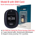 4G Smart GPS Tracking Pendant for Elderly Waterproof SOS Tracker Device Touch Screen HD Camera Call  Health Management Locator