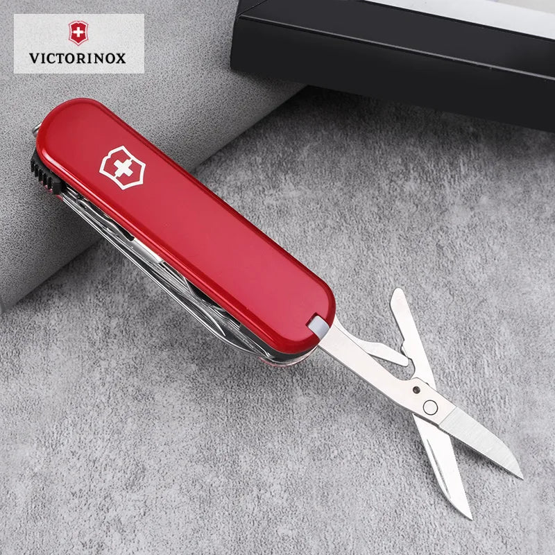 Original Swiss Army Knife 65mm grooming partner 0.6463 nail clipper multi-functional folding Swiss knife