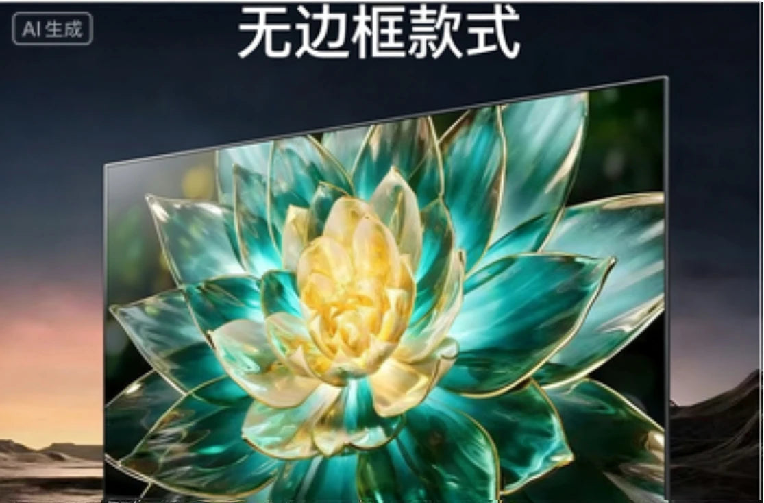 8K Ultra High Definition Resolution "85 Inch Frameless Smart TV,