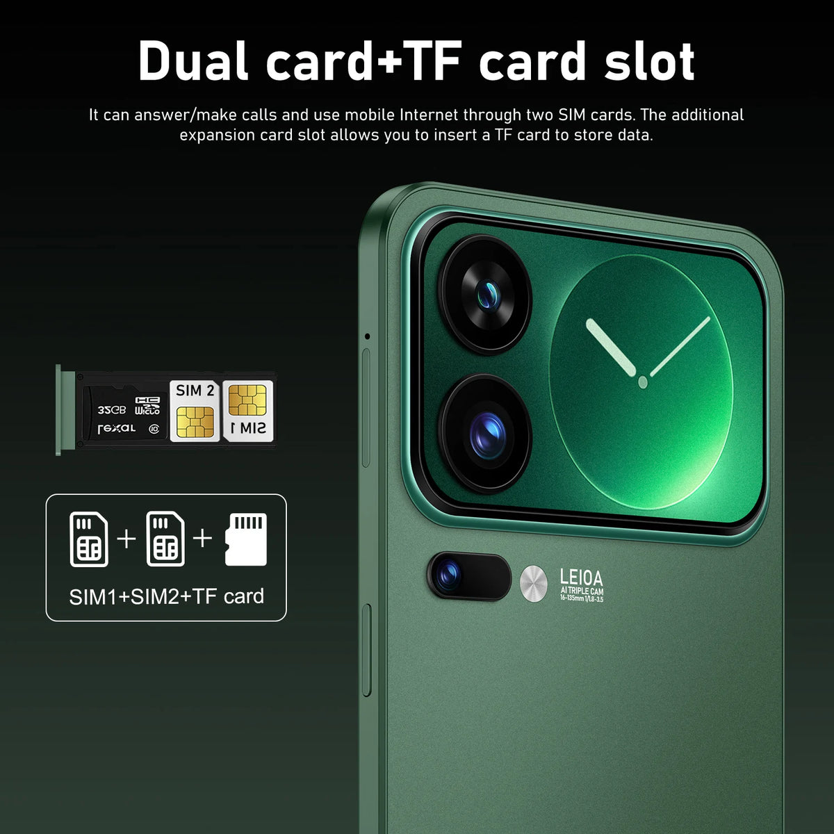 2026 New High Quality M17 Promax original intelligent 4G 5G dual card dual standby system 7800mAh battery global version
