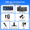 Imagebon M80 11.4" 4G Android 15 Dashcam 8 Core Wireless CarPlay Android Auto Split Screen GPS Youtube Parking Monitor Car DVR