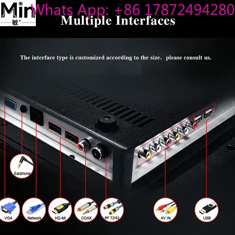 Nationwide  32/43/55/70/75/85/100 Inch 4K 2K Explosion-Proof Android Touch Screen Smart TV