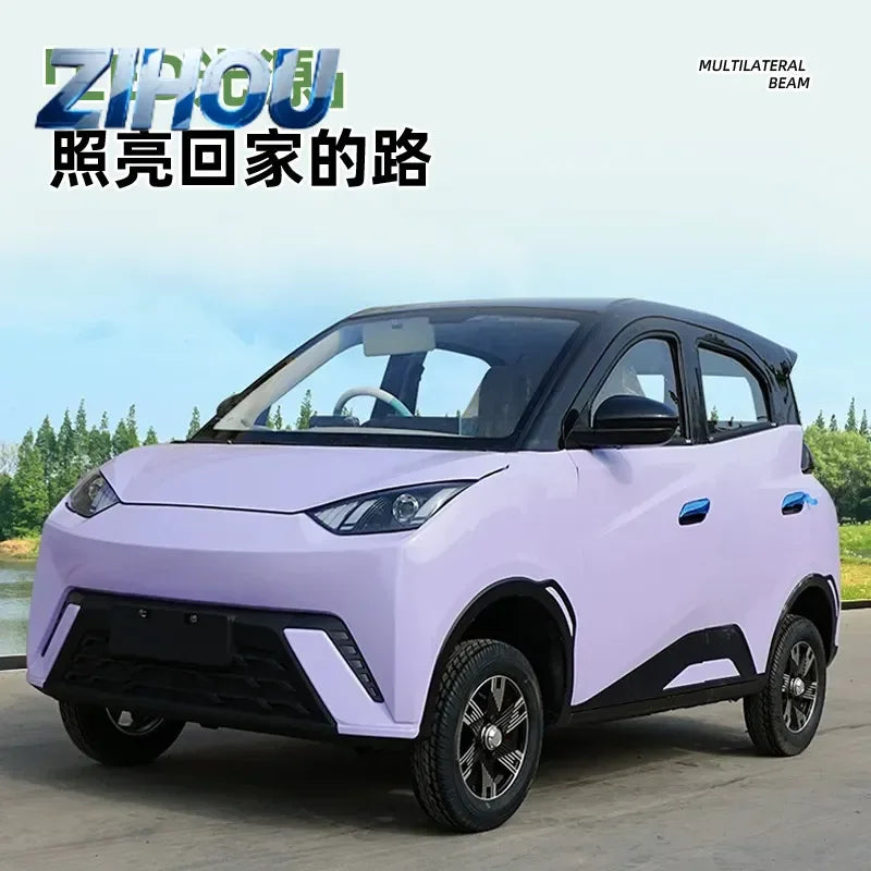 for  Four Wheeled Electric Vehicle Adult Elderly Lady Household Transportation New Energy Oil Electricity Dual Purpose