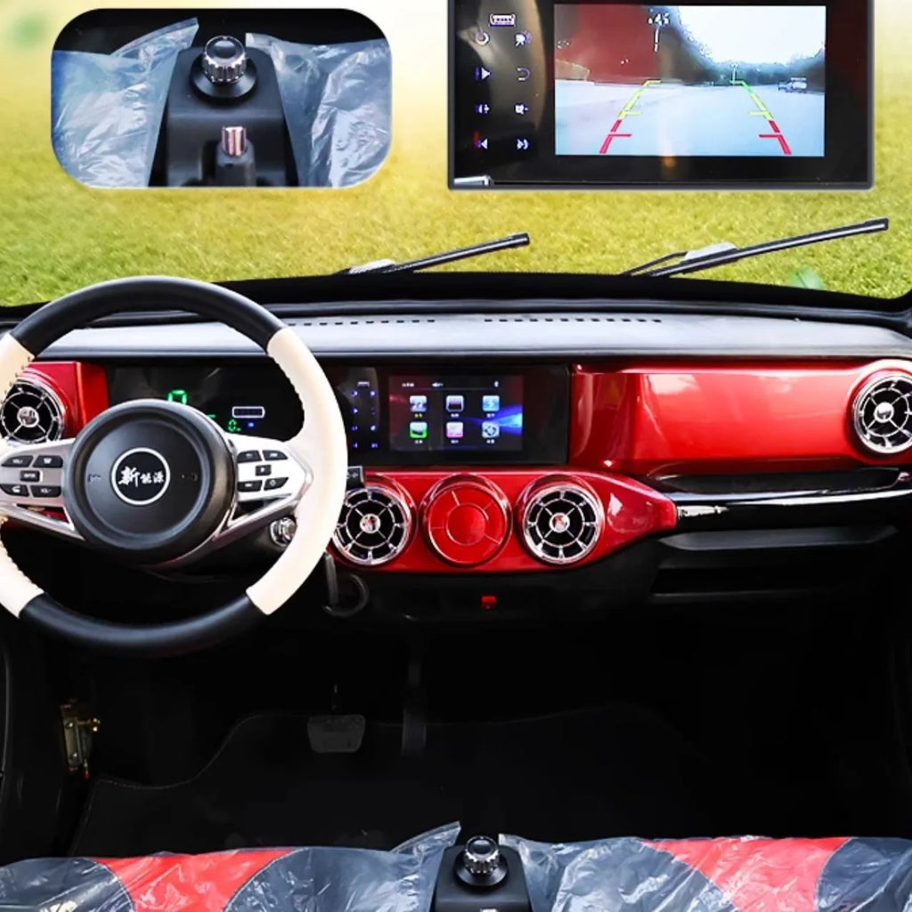 Electric four-wheeler new energy home adult car men's new transportation car