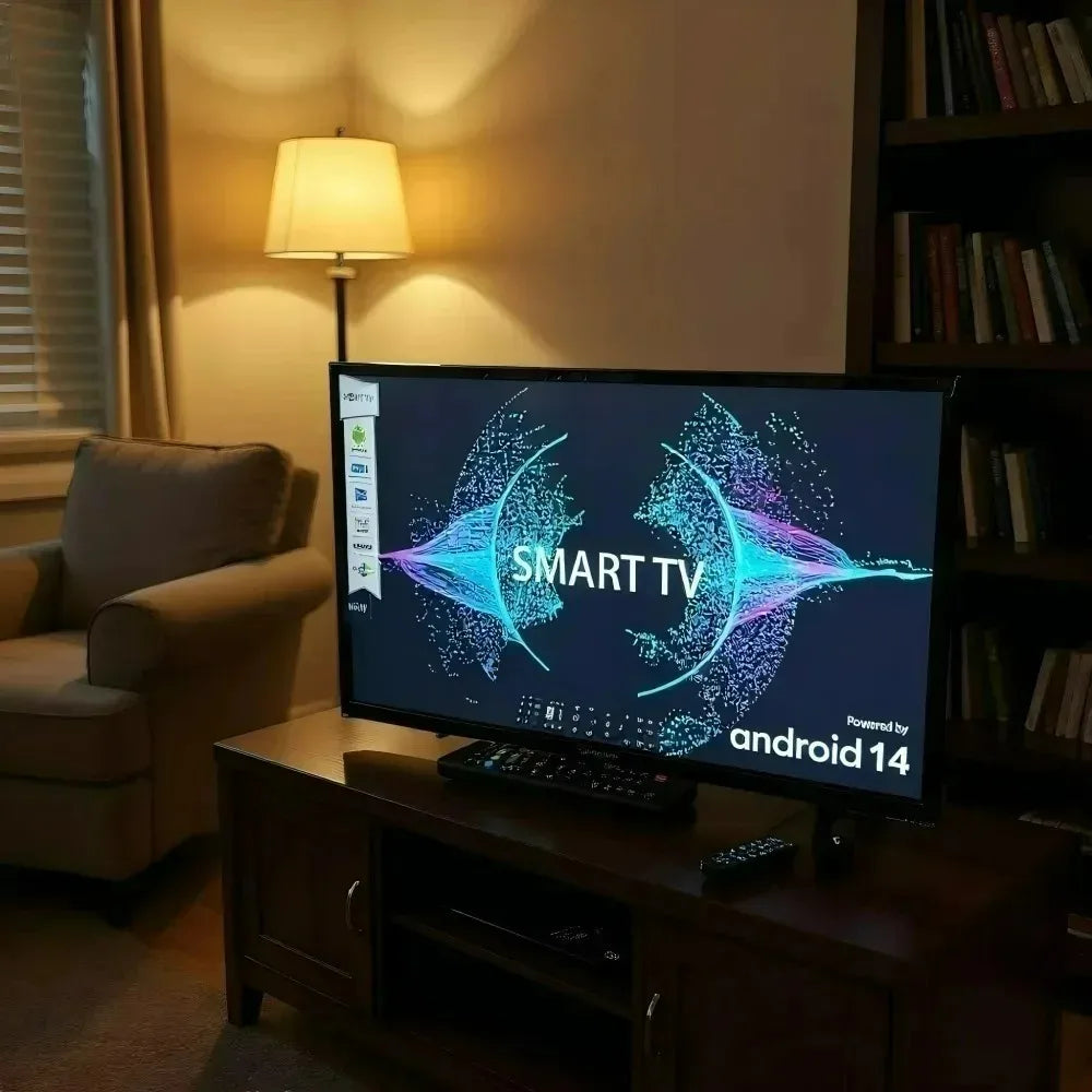 32 43 Inch Android Smart TV 4K UHD LED LCD Television WiFi HDMI USB Hotel TV for Home Russia Europe Market
