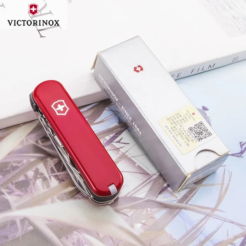 Original Swiss Army Knife 65mm grooming partner 0.6463 nail clipper multi-functional folding Swiss knife