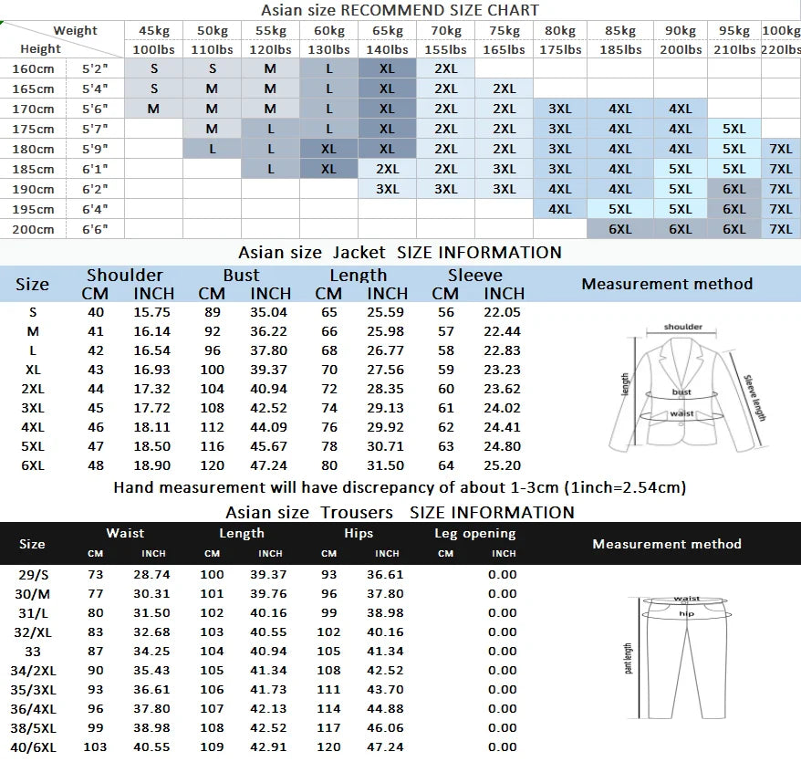 Elegant Man Suit (Blazer+ Vest + Pants) Men's Fashion Business Korean Version Slim-fit Wedding Professional Gentleman Suit S-6XL