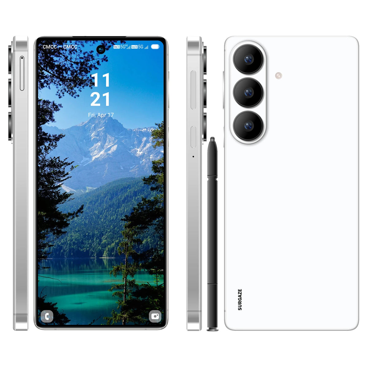 SURGAZE New High-Performance S26+ Smartphone Android15 5200mAh 12GB+512GB 6.8Inch 5G Dual SIM Global Version Mobile Phone