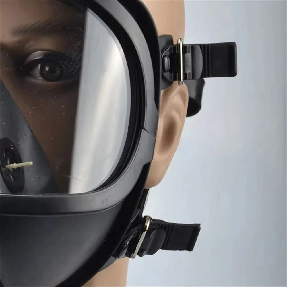 3 of 12 Essential CBRN Survival Items - MUST HAVE: MF14/05 type gas mask, chemical anti nuclear pollution radiation head mounted respirator, full face gas mask with 40mm filter