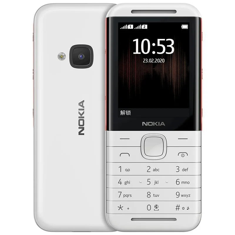 Nokia 5310 Classic 2G Dual SIM Backup Phone with Super Long Standby and Dual Stereo Music Function