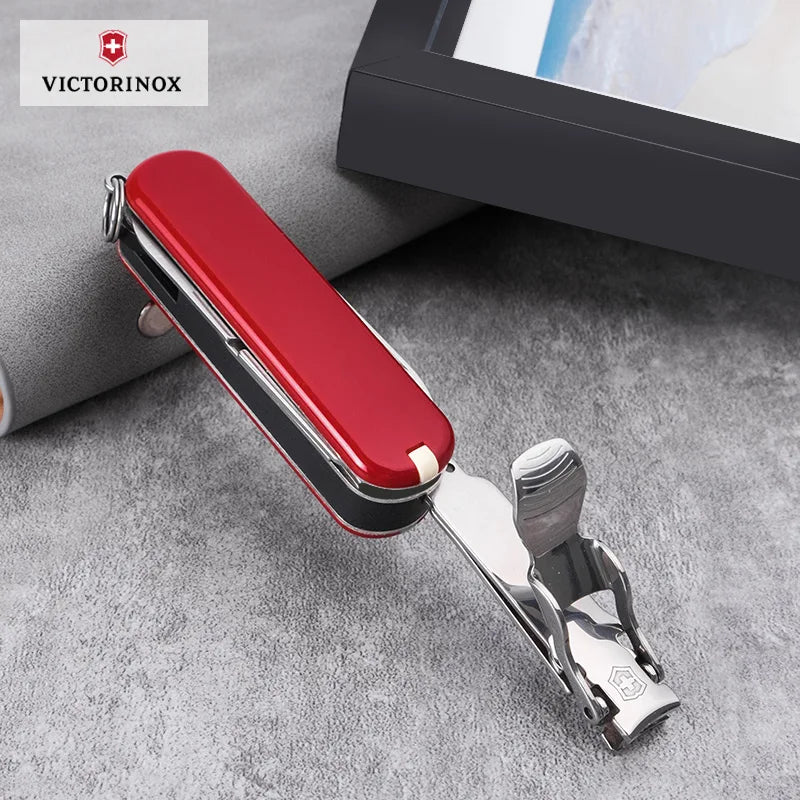 Original Swiss Army Knife 65mm grooming partner 0.6463 nail clipper multi-functional folding Swiss knife