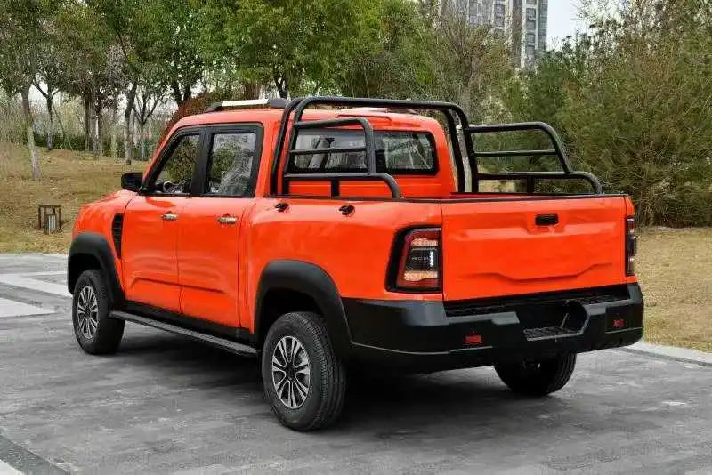 High-quality new pickup trucks for transporting camping gear and off-road trips