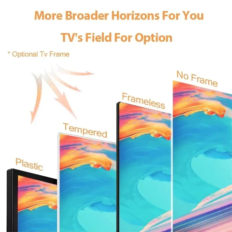 32 Inch Android Smart TV 1080P Full HD LED LCD Television WiFi HDMI USB AV Global Voltage 100-240V Ultra Thin Home Hotel TV