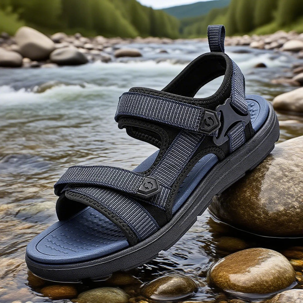 Comfortable Mens Sandals Summer Lightweight Casual Outdoor Beach Holiday Slippers Fashion Breathable Shoes Size40-45