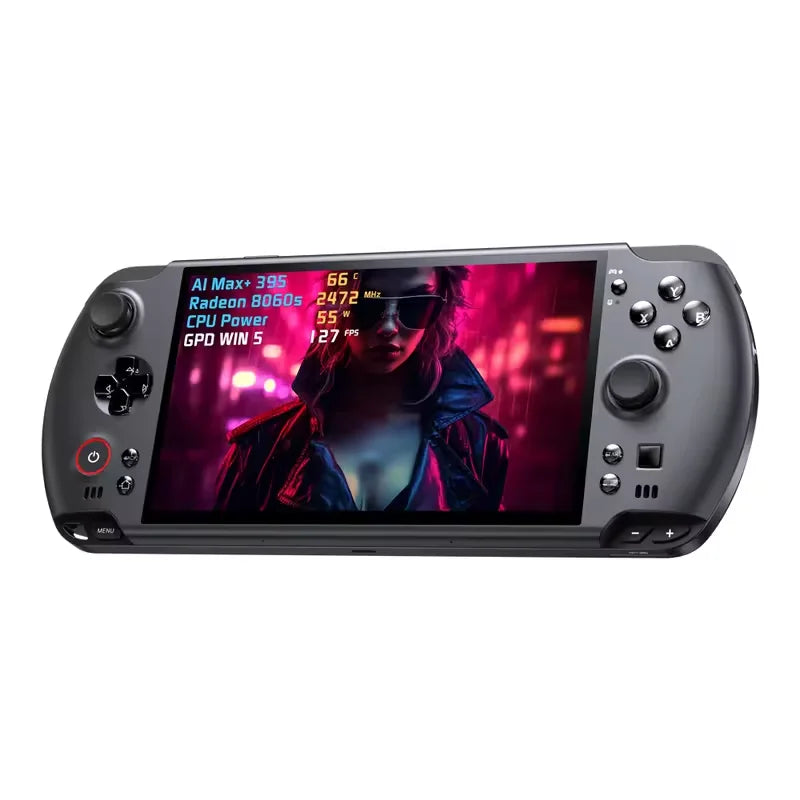 GPD WIN 5 Mini Game Machine PC AMD Ryzen AI Max 395 Processor 7-inch 120Hz 32GB/64GB/128GB LPDDR5 8000MTs Handheld Game Players