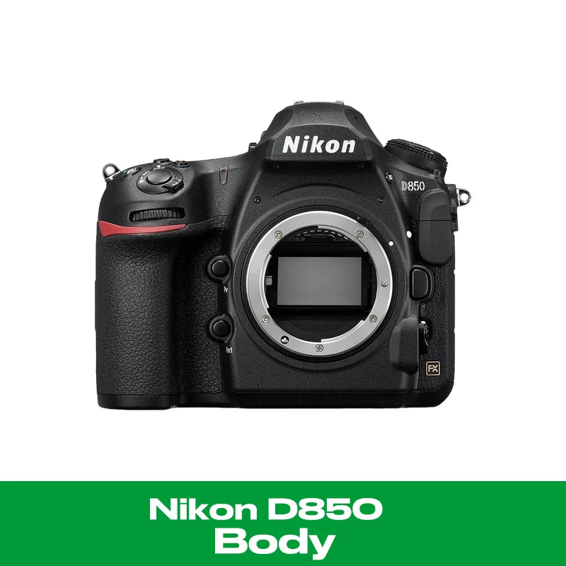 Nikon D850 DSLR Camera Body Only 45.7MP High Resolution Full‑Frame Camera 4K UHD Recording WiFi Bluetooth Pro Digital Camera