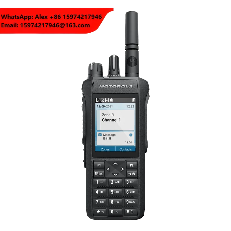 11 of 12 Essential CBRN Survival Items - MUST HAVE: Motorola R7 DMR Radio GPS Handheld Radio Walkie Talkie Wifi R7 Portable Walkie-talkie