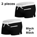 Men's Summer Swim Trunks with Mesh Liner Zipper Pocket Stretchy Comfy Quick Dry Swimming Shorts Bathing Suit Swimsuit Swimwear