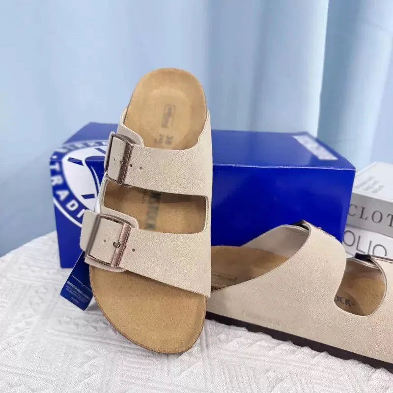Fashionable modern men's and women's sandals are comfortable and versatile for summer, beach, and outdoor use