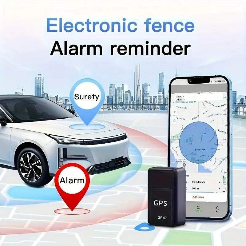 GF-07 Mini GPS Tracker Car GPS Pet Children Elderly Anti-Lost Device Car Real Time Tracking Locator Magnetic Vehicle Locator