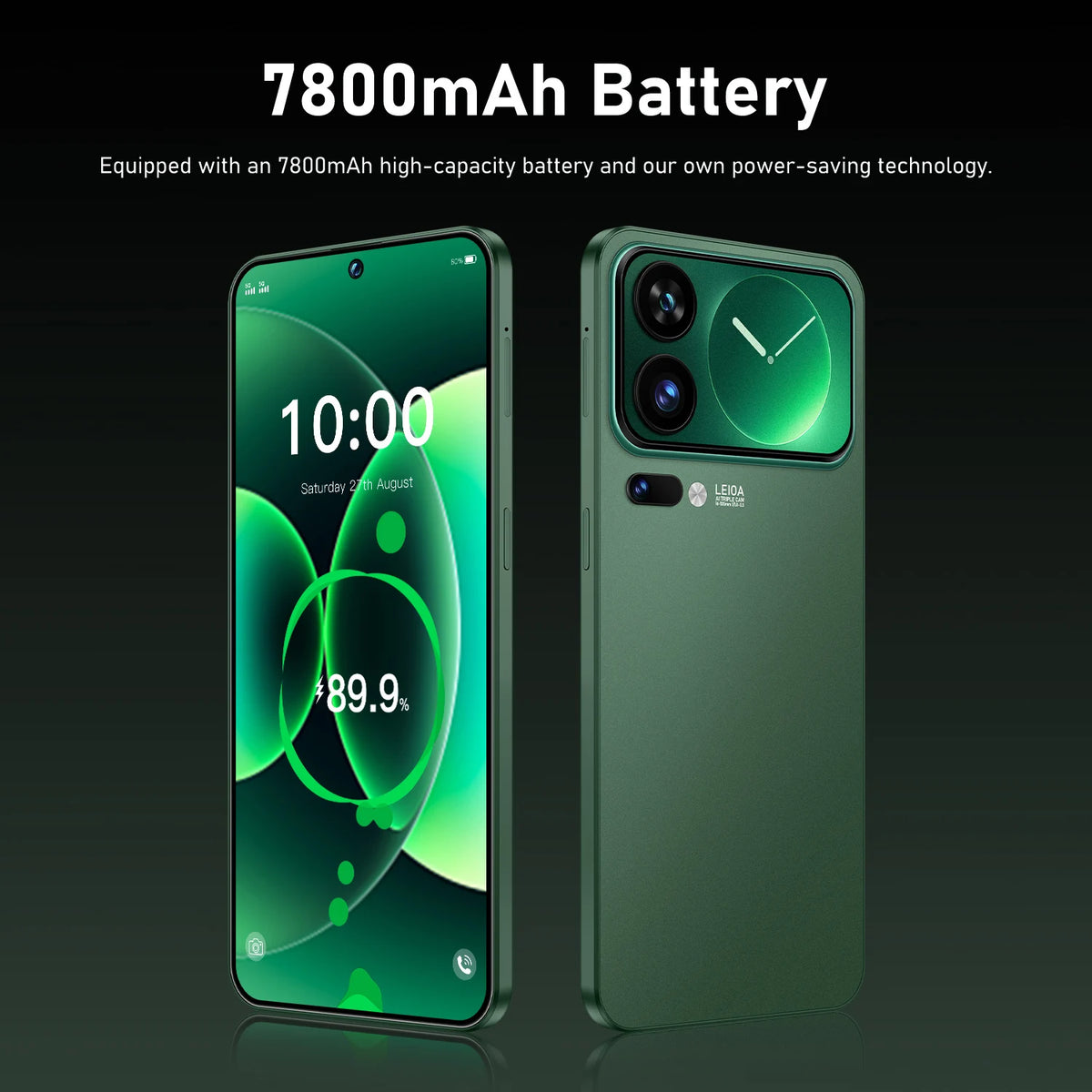 2026 New High Quality M17 Promax original intelligent 4G 5G dual card dual standby system 7800mAh battery global version